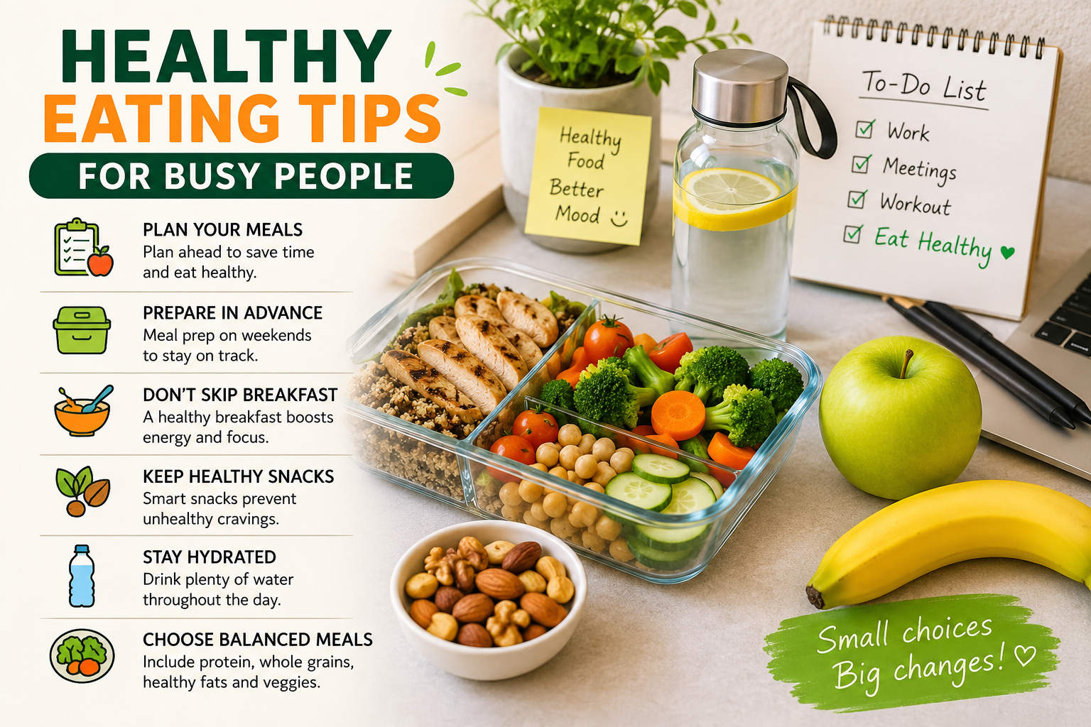 Healthy Eating Tips for Busy People