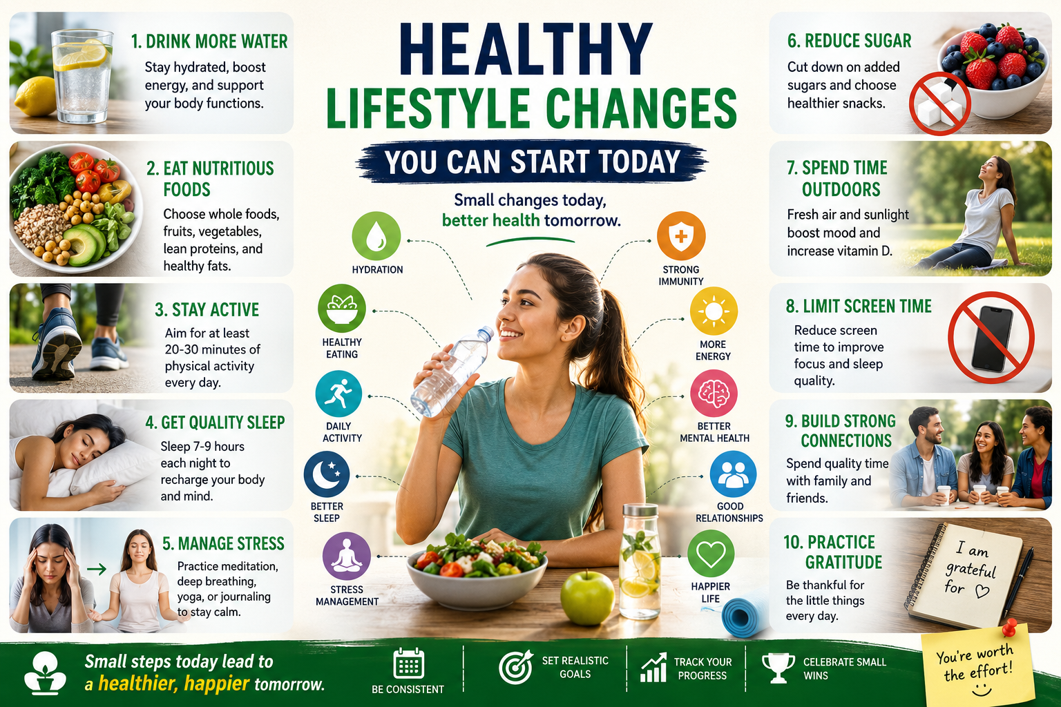 Healthy Lifestyle Changes You Can Start Today