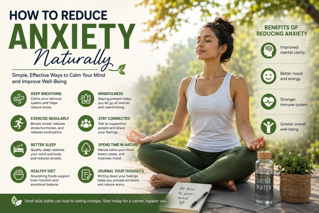 How to Reduce Anxiety Naturally