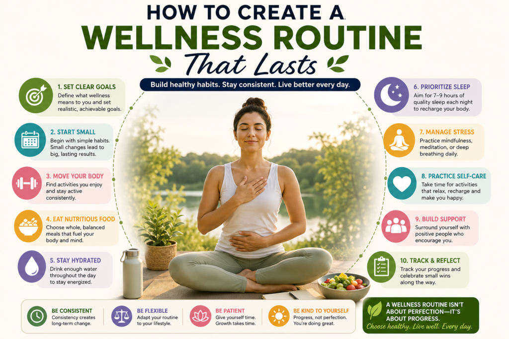 How to Create a Wellness Routine That Lasts