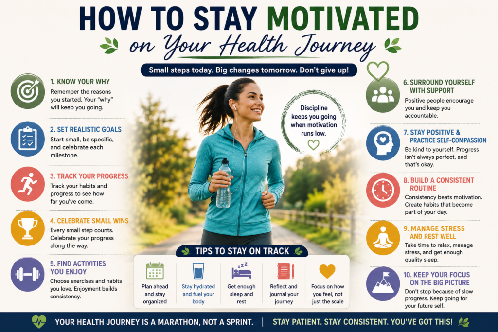 How to Stay Motivated on Your Health Journey