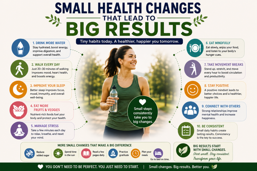 Small Health Changes That Lead to Big Results