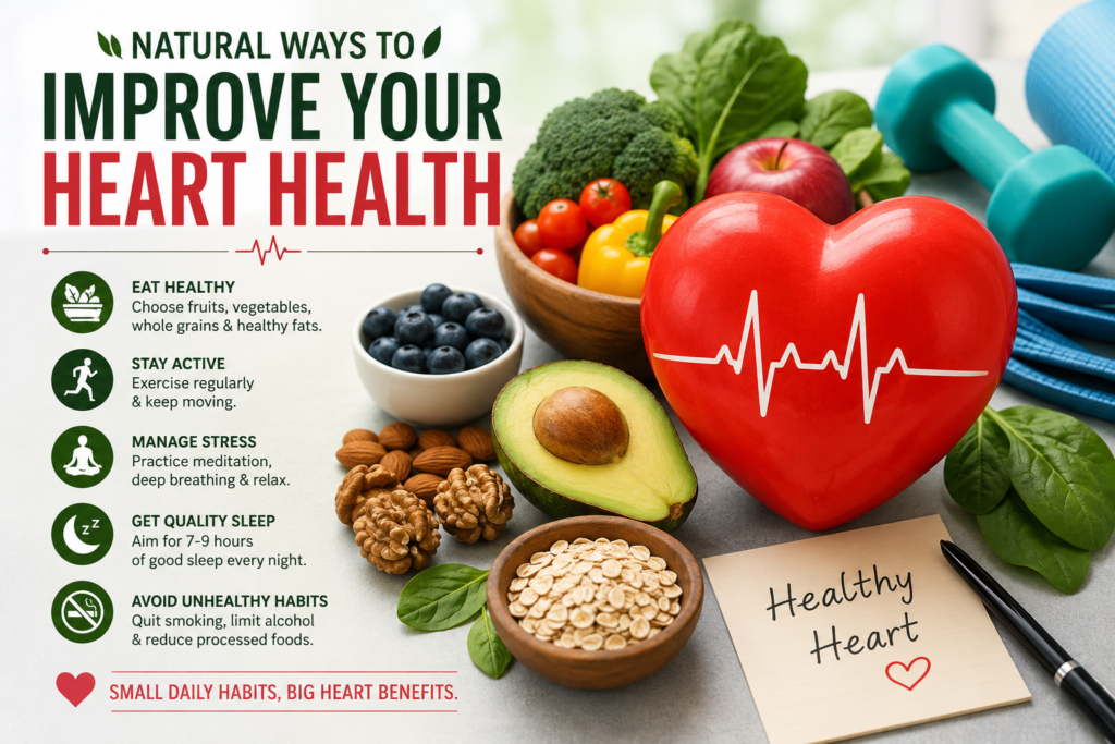 Natural Ways to Improve Your Heart Health Natural Ways to Improve Your Heart Health