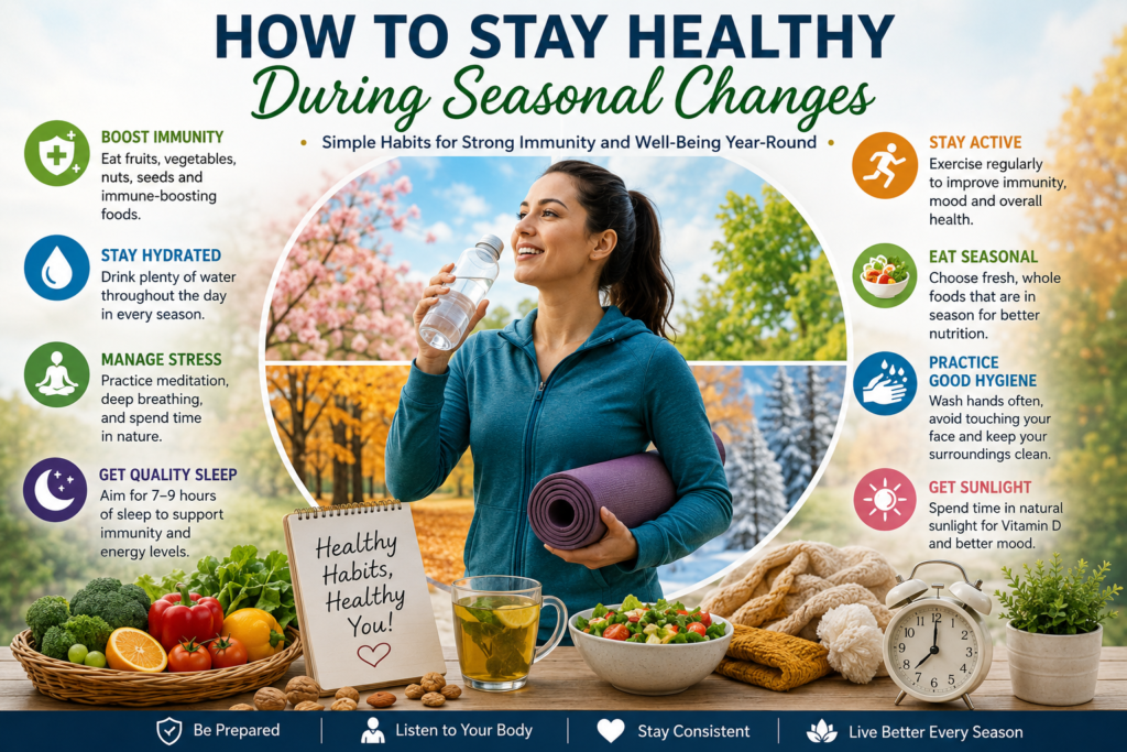 How to Stay Healthy During Seasonal Changes
