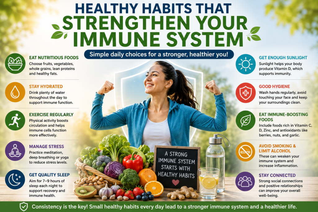 Healthy Habits That Strengthen Your Immune System