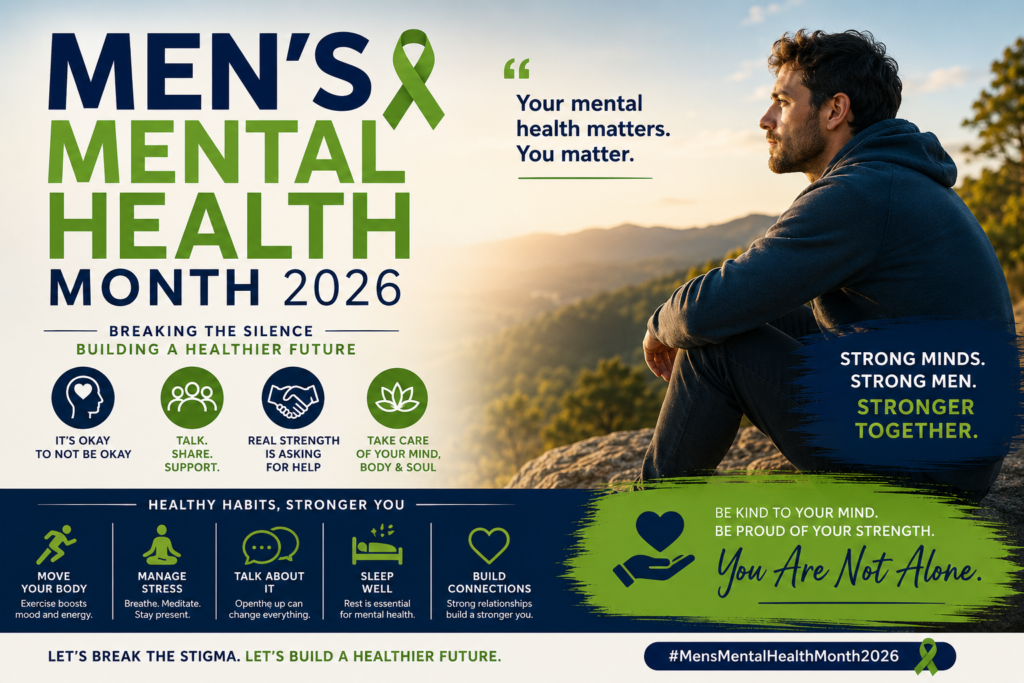 Men's Mental Health Month 2026